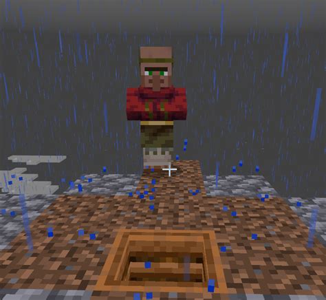 villager not taking job